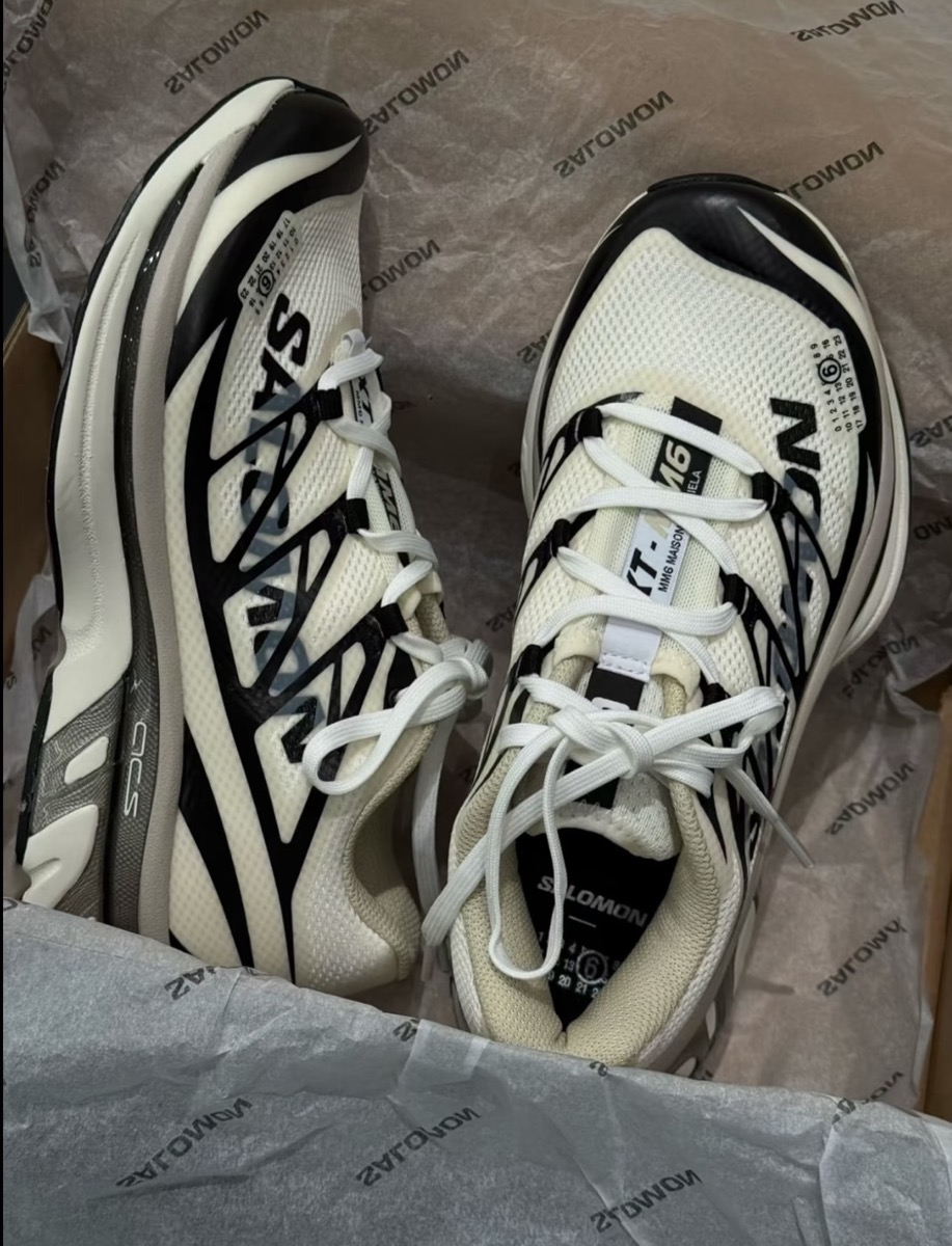 MM6 Maison Margiela × Salomon XT-MM6 Vanilla Ice Black L47949400