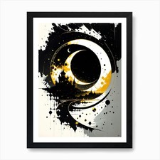 Moonshine Art Print Framed Wall Art Poster Canvas Print Picture