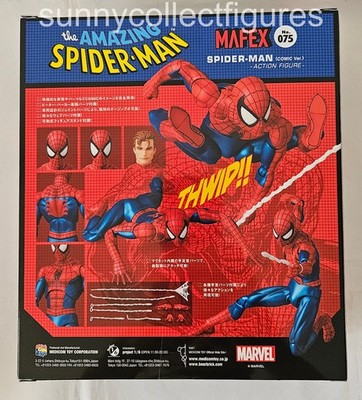 MAFEX 075 Amazing Spider-Man Comic Ver. REISSUE Medicom NEW - US