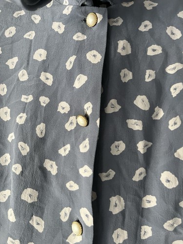 Vintage Victoria Secret Silk Blouse Pussybow M/L Gold Label - Picture 9 of 12