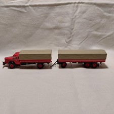 mes-96579	Brekina 1:87 Krupp Südwerke Titan LKW mit Anhänger sehr guter Zustand,