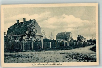 13520947 - 8022 Gruenwald Siedlung Siedlungsweg Muenchen LKR