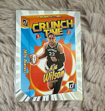 Panini 2026 WNBA Donruss Crunch Time Insert A'ja Wilson #10 Las Vegas Aces