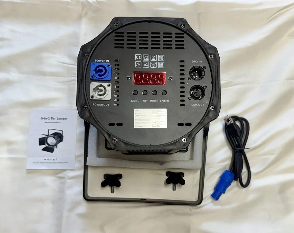 high power 5in1 200W COB LED Par Light DMX Stage DJ Audience Blinder stag Light - Image 2 of 4