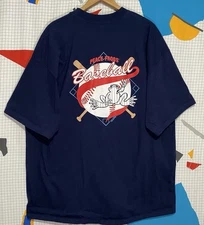 Vintage 90s Peace Frogs Tshirt 2XL Baseball MLB Indie Sports Nature Dad