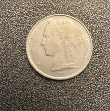 5 BELGIAN FRANCS-BELGIUM