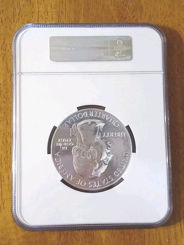 *PROOF LIKE* 2019 5 oz Silver Pacific Historical Park 25C MS 69 PL NGC Graded - Picture 3 of 4