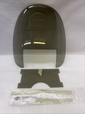 #ad GENUINE HD REPLACEMENT Windshield FLSTC FLSTF amp; FLSTN 3quot; Low Profile SMOKED C4 $149.95