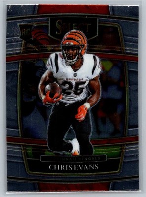 2021 Panini Select #96 Chris Evans Rookie Cincinnati Bengals E66