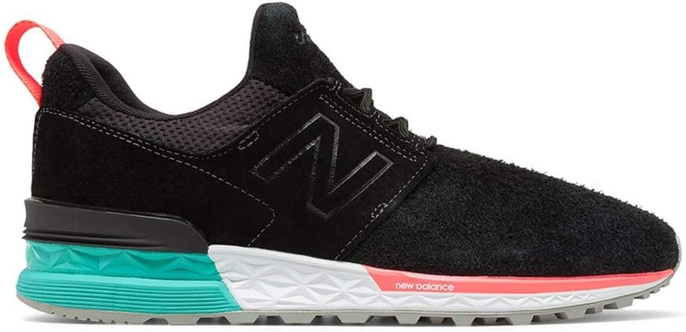 New Balance 574 Athletic Running Shoe Mens Size 10.5 Black Pink Blue – MS574DOA New Balance 574 Athletic Running Shoe Mens Size 10.5 Black Pink Blue – MS574DOA
