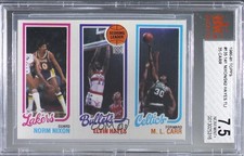 1980-81 Topps Norm Nixon Elvin Hayes ML Carr #35-242-141 BVG 7.5 HOF 3c7