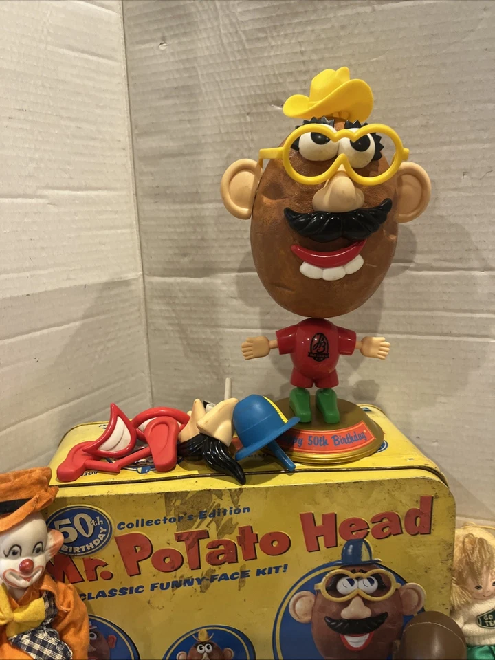 Collectible Vintage Toy Lot Mr Potato Head, Clown, Strawberry Shortcake, More - Image 3 of 4