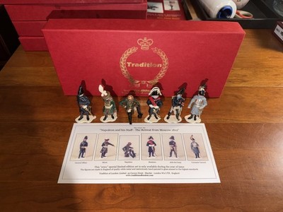 TRADITION OF LONDON ** THE 2001 SET - NAPOLEON & STAFF RETREAT FROM MOSCOW, 1812