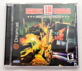 18 Wheeler: American Pro Trucker (Sega Dreamcast SDC, 2001) COMPLETE CIB Tested!