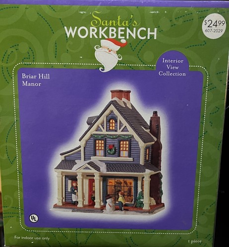 Beautiful Santa's Work Bench Briar Hill Manor House Interior View ...