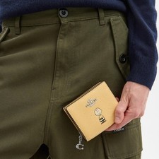 NWT Coach X Peanuts Snap Wallet With Charlie Brown