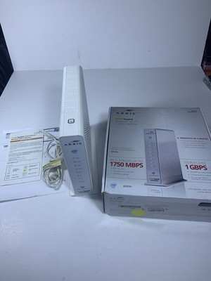 ARRIS SURFboard SVG2482AC DOCSIS 3.0 Modem Router Dual-Band WiFi, 4 LAN