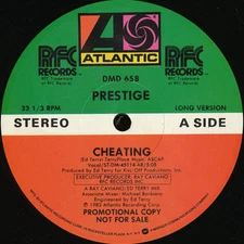 Prestige - Cheating (12", Promo) (Very Good Plus (VG+)) - 3376200876