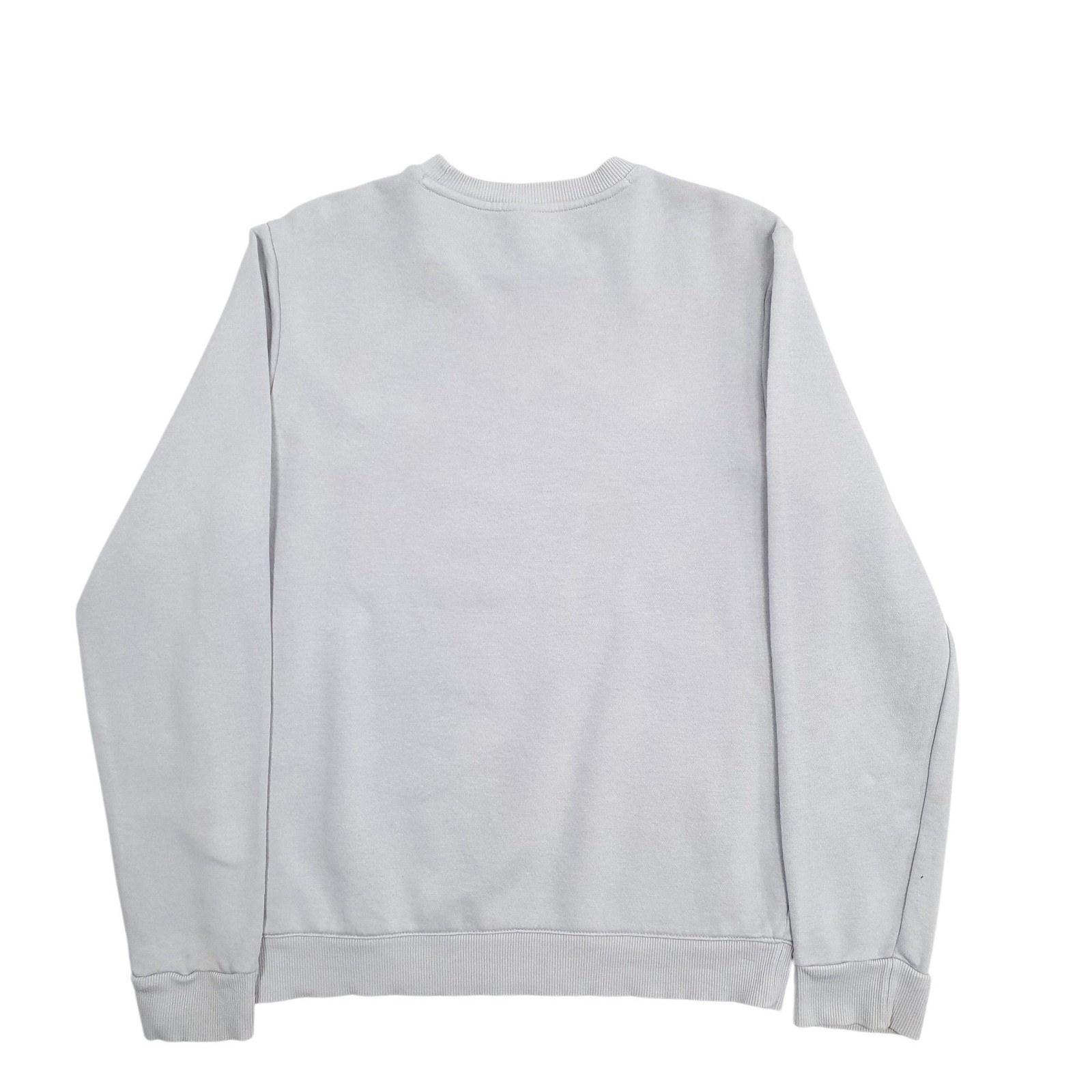 REEBOK Crewneck Cotton Blend Jumper Sweatshirt Mens S image 3