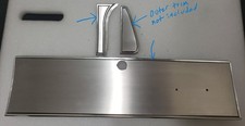 1965 - 1966 Caprice Gove Box Fascia Inserts 3 Pcs Set Aluminum 1965 - 1966 Caprice Gove Box Fascia Inserts 3 Pcs Set Aluminum