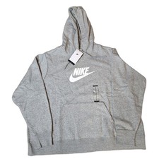 Nike Women  s Hoodie Sweatshirt  2X  Gray