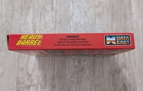 Heavy Barrel (Nintendo NES 1990) Authentic Box, Manual & Sleeve Only - NO GAME 