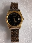 Geneva Men's Stainless Quartz Gold And Silver Color Watch Swiss Parts Movt — photo 2