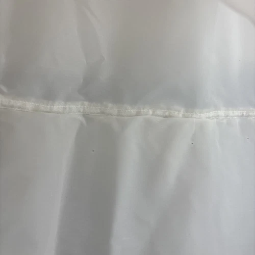 Vintage Crinoline Full Maxi Slip S/XS Petticoat White Bridal Layered Zipper - Picture 12 of 19