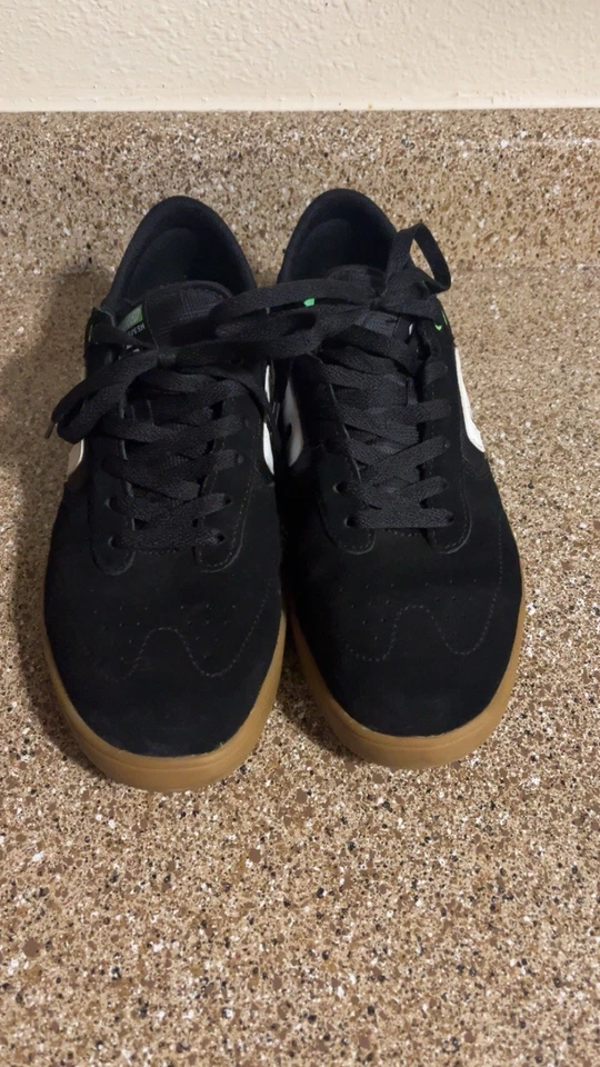 Zapatos Etnies Windrow x Doomed - Negro/Verde/Goma Talla 11 Zapatos de Monopatín Foto 3 de 4