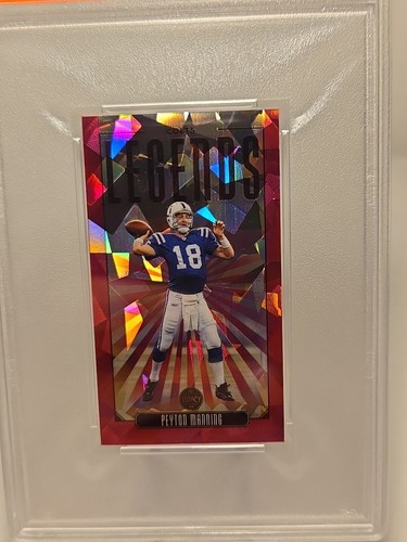 2020 Legacy MINI Peyton Manning Premium Edition Diamond Pink Legends /10 PSA 10 - Picture 6 of 6