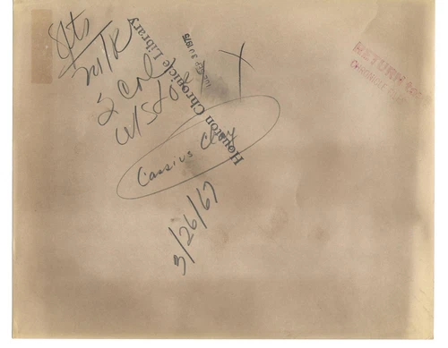1965年 Muhammad ALI シーク アニュルメント 妻 ソンジ ROI APプレス ボクシングワイヤー 写真 - 画像2/2