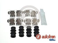 Autofren D42953A Bremsbelag Montagesatz Hinten FüR Dodge Journey Freemont