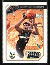 Giannis Antetokounmpo 2019-20 Panini Chronicles Threads #96 BASKETBALL Card