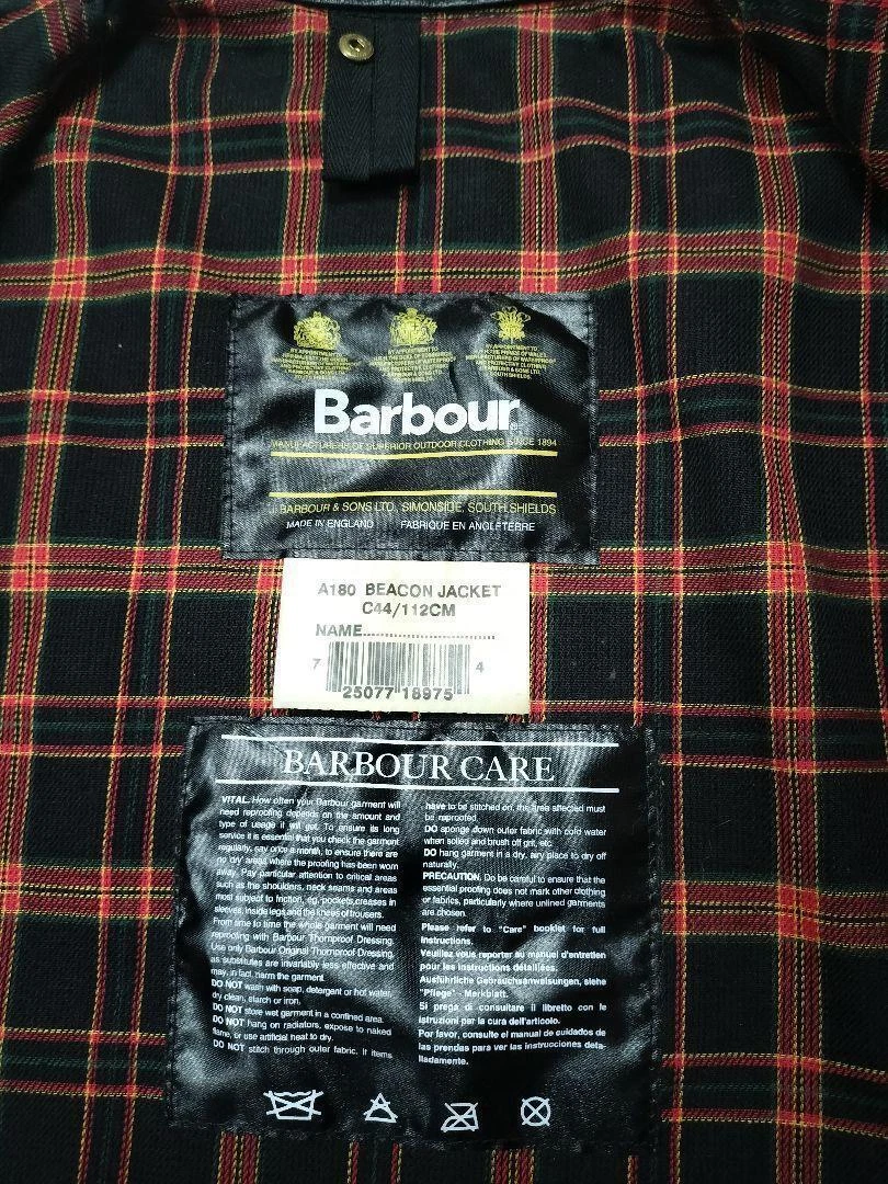 90S Special Barbour Beacon Jacket C44 | eBay