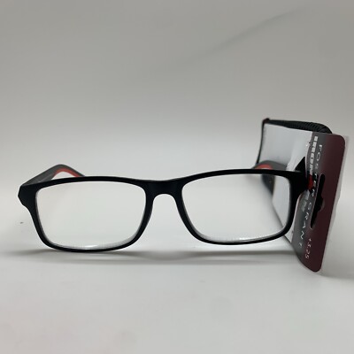 Ironman FOSTER GRANT IM2000 BLK  +3.25 Black & Red Reading Glasses READERS