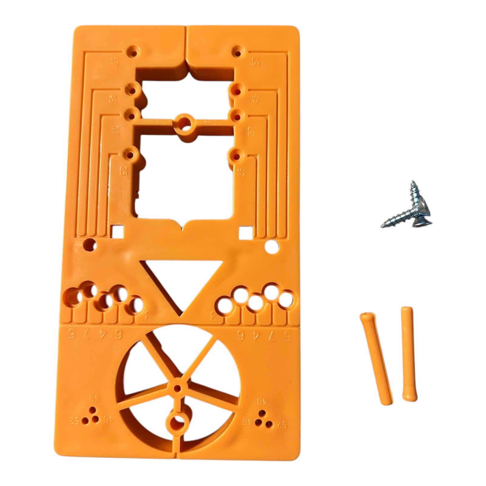 95-105 Degree Multifunctional Hinge Punch Hole Locator Unused Fast Shipping