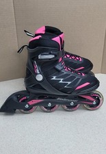 Rollerblade Bladerunner Advantage Pro XT Womens Inline Skate- Black/Pink Size 7