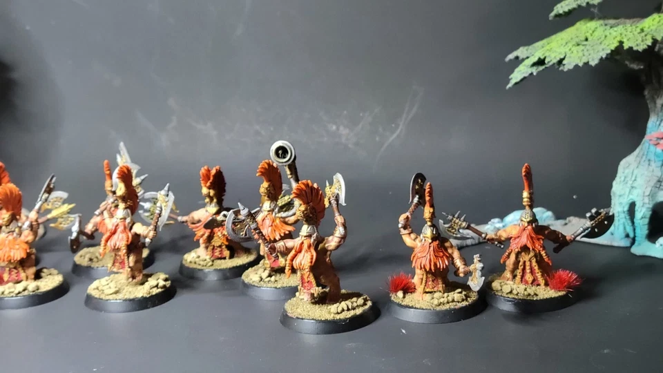 warhammer age of sigmar fyreslayers painted miniatures aos - Image 3 of 4