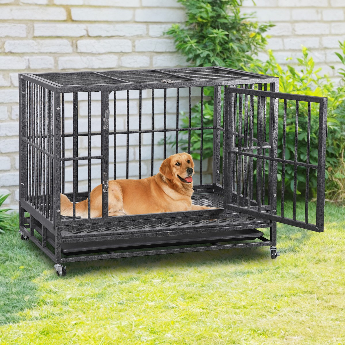Dog Cages Best Outdoor Dog Kennel For Large Dogs Heavy Duty