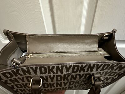 その他 U5  paradiso DKNY PERRI BOX SATCHEL Monogram HANDBAG R33DYY94 $198 | eBay