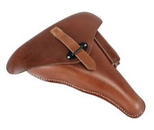 Wehrmacht Luftwaffe Pistolentasche Holster P38 Koffertasche Rindleder braun