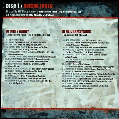 CORNERSTONE MIXTAPE #103 MARCH 2008 2X CD MIXED DJ DIRTY HARRY DJ