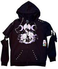 Scooby Doo The Hex Girls Stud Chain Girls Oversized Hoodie Sizes MD/PLUS 1, 2
