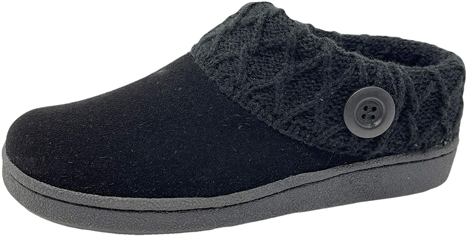 Clarks Women's Knit Scuff Slipper Cinnamon 7 M US for sale online eBay