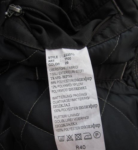 Cabano Classicline Jacke Herren UK 40 braun Parka Reißverschlusstaschen - Bild 11 von 12