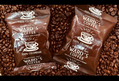 Ward 100% Colombian 40/2oz Pkt -  Great Deal - Great Coffee - Delivered Fast!