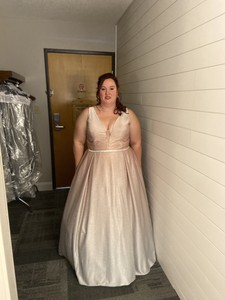 silver dress size 22