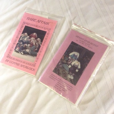2 DIY Rabbit Doll Patterns Easter Parade 27  Bunny Couple + Hare Affair 10'' Soft