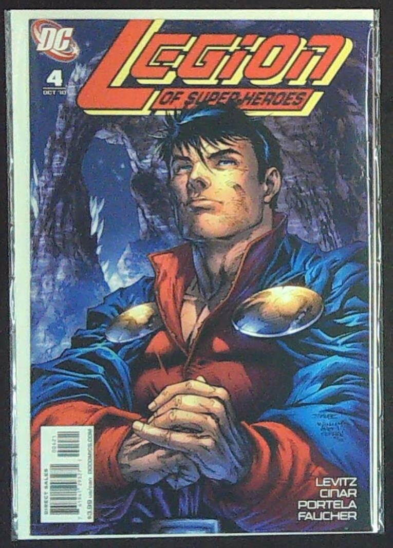 LEGION OF SUPER-HEROES (2010) #4 - JIM LEE VARIANT - NM - Back Issue