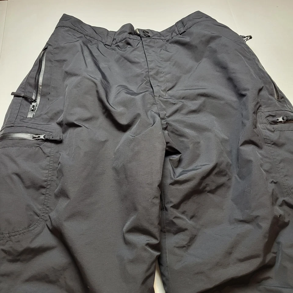 Pulse Pantalones de Nieve para Hombres XL Negro Nylon Esquí Snowboard ¡Invierno!10 Foto 2 de 4